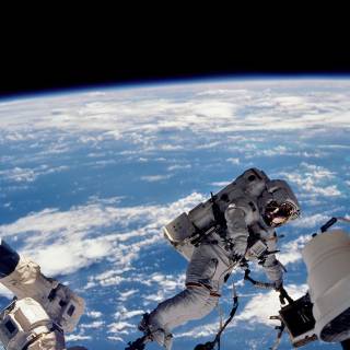 Space Station phone wallpaper