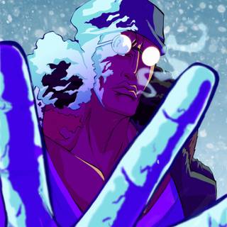 Aokiji iPhone wallpaper