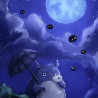 My Neighbor Totoro phone wallpaper