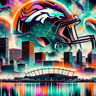 Denver Broncos phone wallpaper