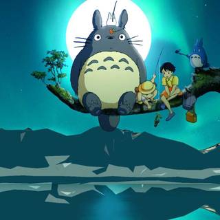 My Neighbor Totoro phone wallpaper
