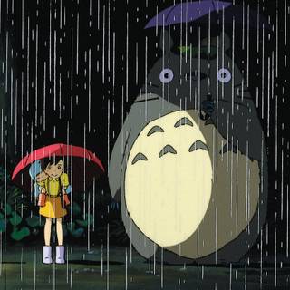 My Neighbor Totoro phone wallpaper