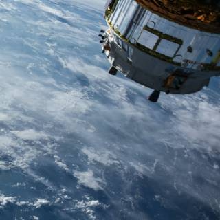 Space Station phone wallpaper