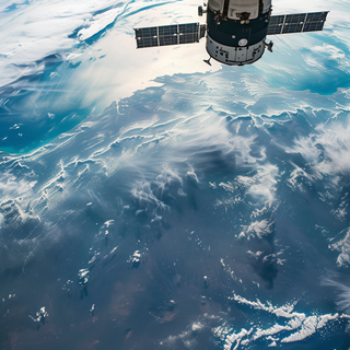 Space Station phone wallpaper