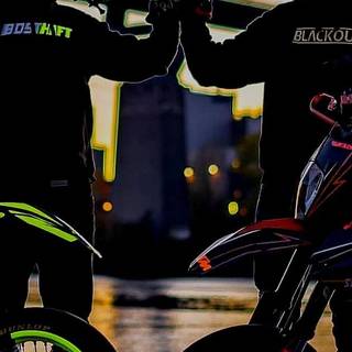 Supermoto iPhone wallpaper