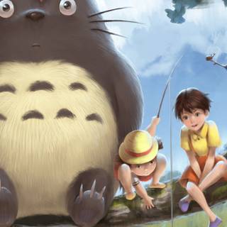 My Neighbor Totoro phone wallpaper