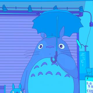 My Neighbor Totoro phone wallpaper