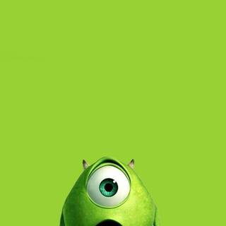 Mike Wazowski iPhone wallpaper