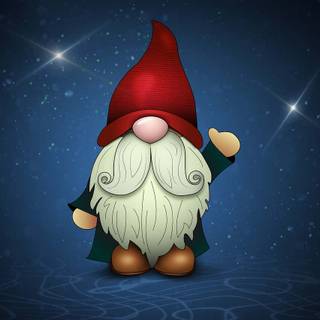 Fall gnomes wallpaper