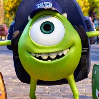 Mike Wazowski iPhone wallpaper