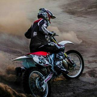 Supermoto iPhone wallpaper