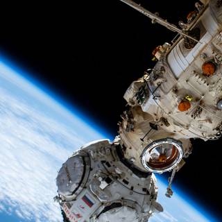 Space Station phone wallpaper