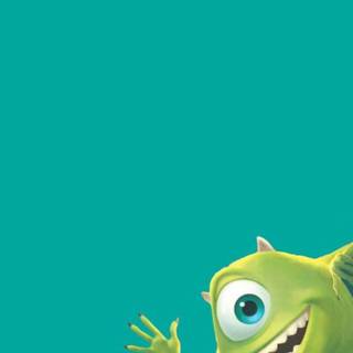 Mike Wazowski iPhone wallpaper