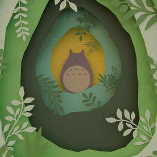 My Neighbor Totoro phone wallpaper