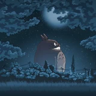 My Neighbor Totoro phone wallpaper