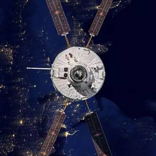 Space Station phone wallpaper