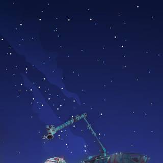 Space Station phone wallpaper