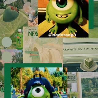 Mike Wazowski iPhone wallpaper