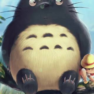 My Neighbor Totoro phone wallpaper