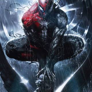 Symbiote iPhone wallpaper