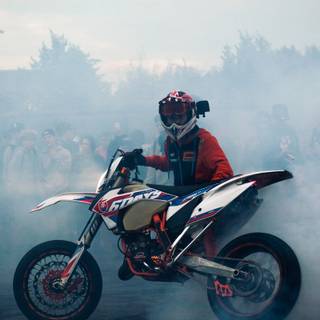 Supermoto iPhone wallpaper