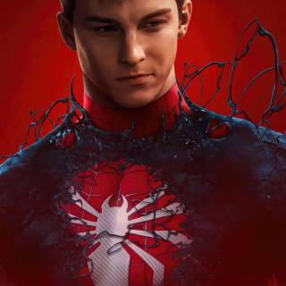 Symbiote iPhone wallpaper