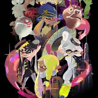 Splatoon 3 iPhone wallpaper