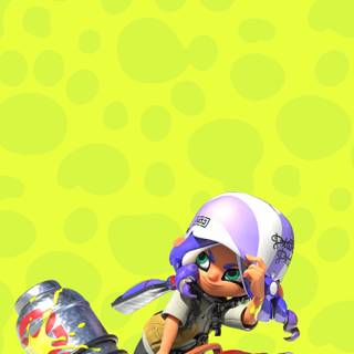 Splatoon 3 iPhone wallpaper