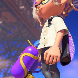 Splatoon 3 iPhone wallpaper