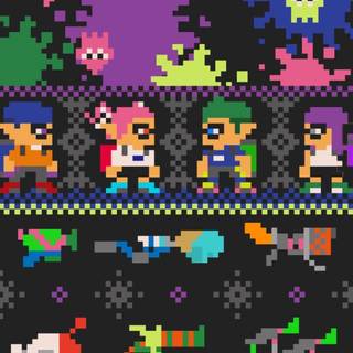 Splatoon 3 iPhone wallpaper