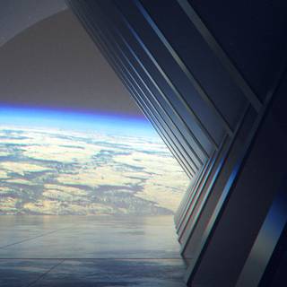 Space ship iPhone wallpaper