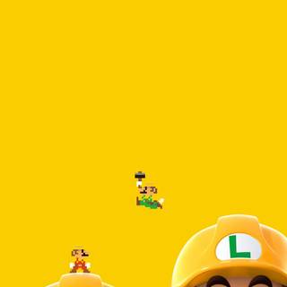 Mario iPhone 13 wallpaper