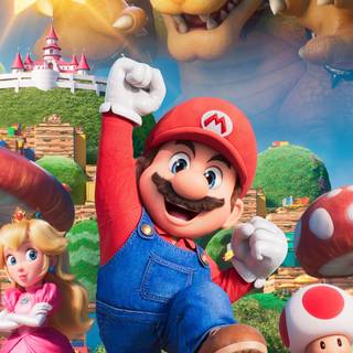 Mario iPhone 13 wallpaper