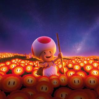 Mario iPhone 13 wallpaper