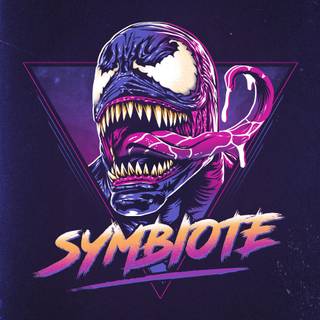 Symbiote iPhone wallpaper