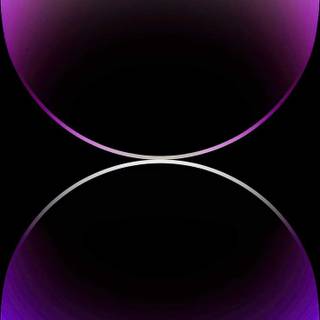 iPhone 14 Pro deep purple wallpaper
