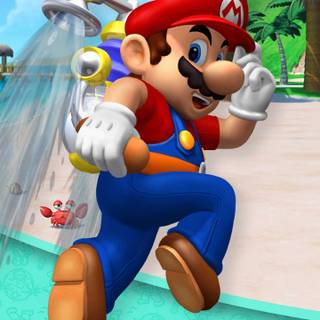 Mario iPhone 13 wallpaper