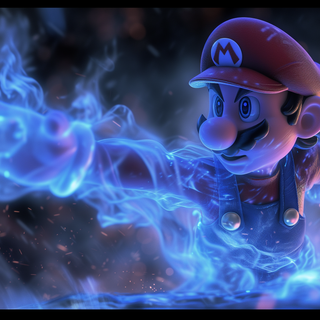 Mario PC 4k wallpaper