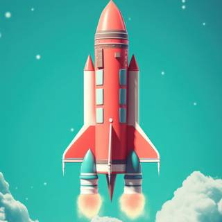 Space ship iPhone wallpaper