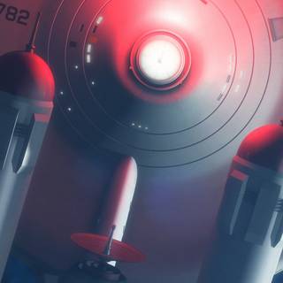 Space ship iPhone wallpaper