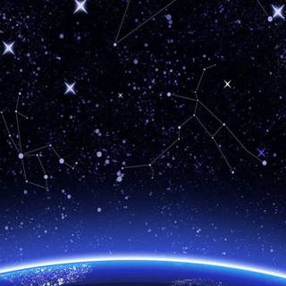 Constellation iPhone wallpaper