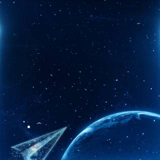 Space ship iPhone wallpaper
