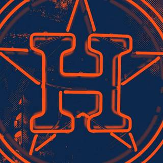 Astros iPhone wallpaper