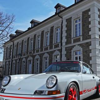 Old Porsche phone wallpaper