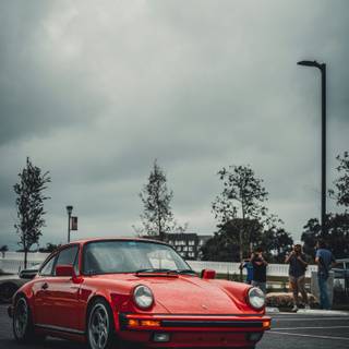 Old Porsche phone wallpaper