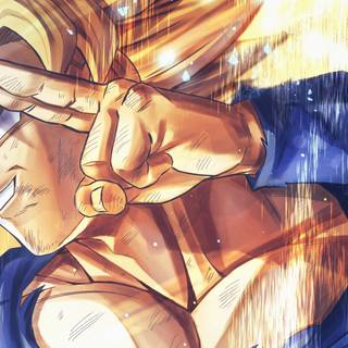 Dragon Ball manga phone wallpaper
