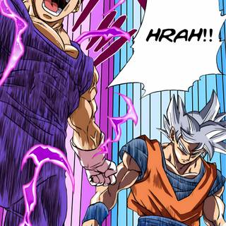 Dragon Ball manga phone wallpaper