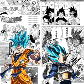 Dragon Ball manga phone wallpaper
