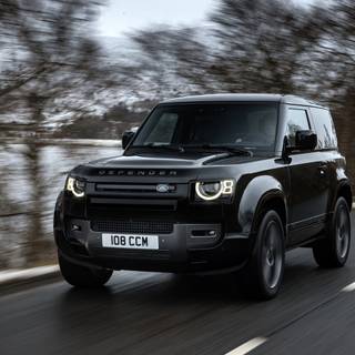 Defender black wallpaper