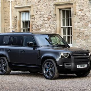 Defender black wallpaper